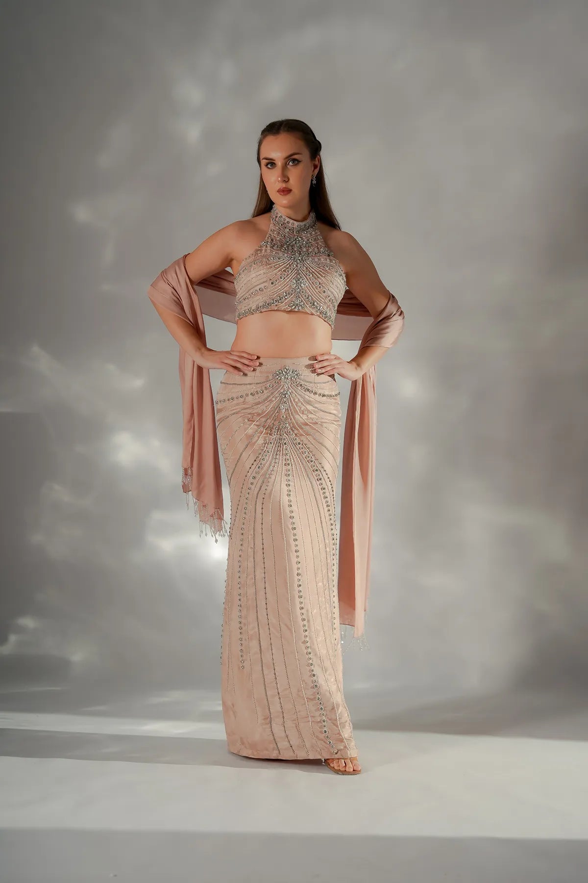 Silver whisper co-ord set