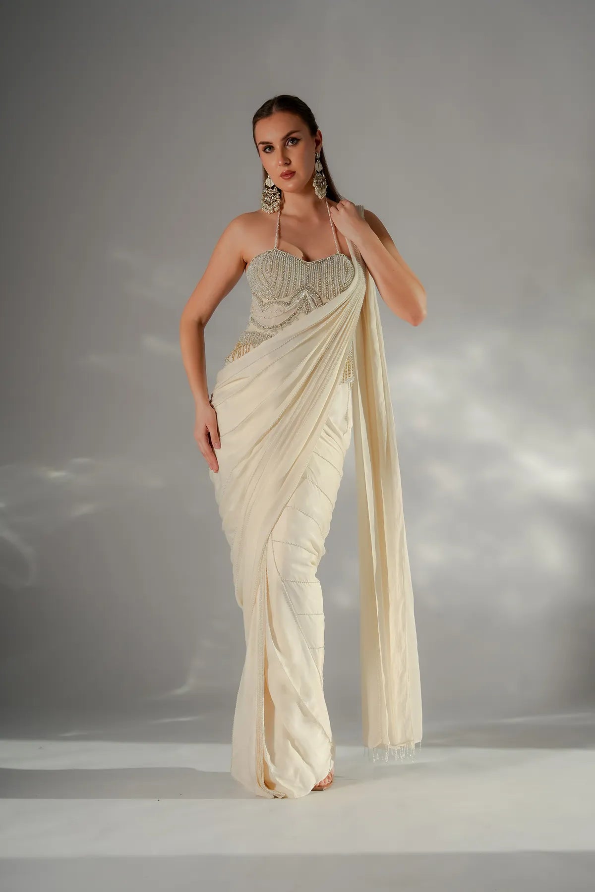 Luminara Drape saree
