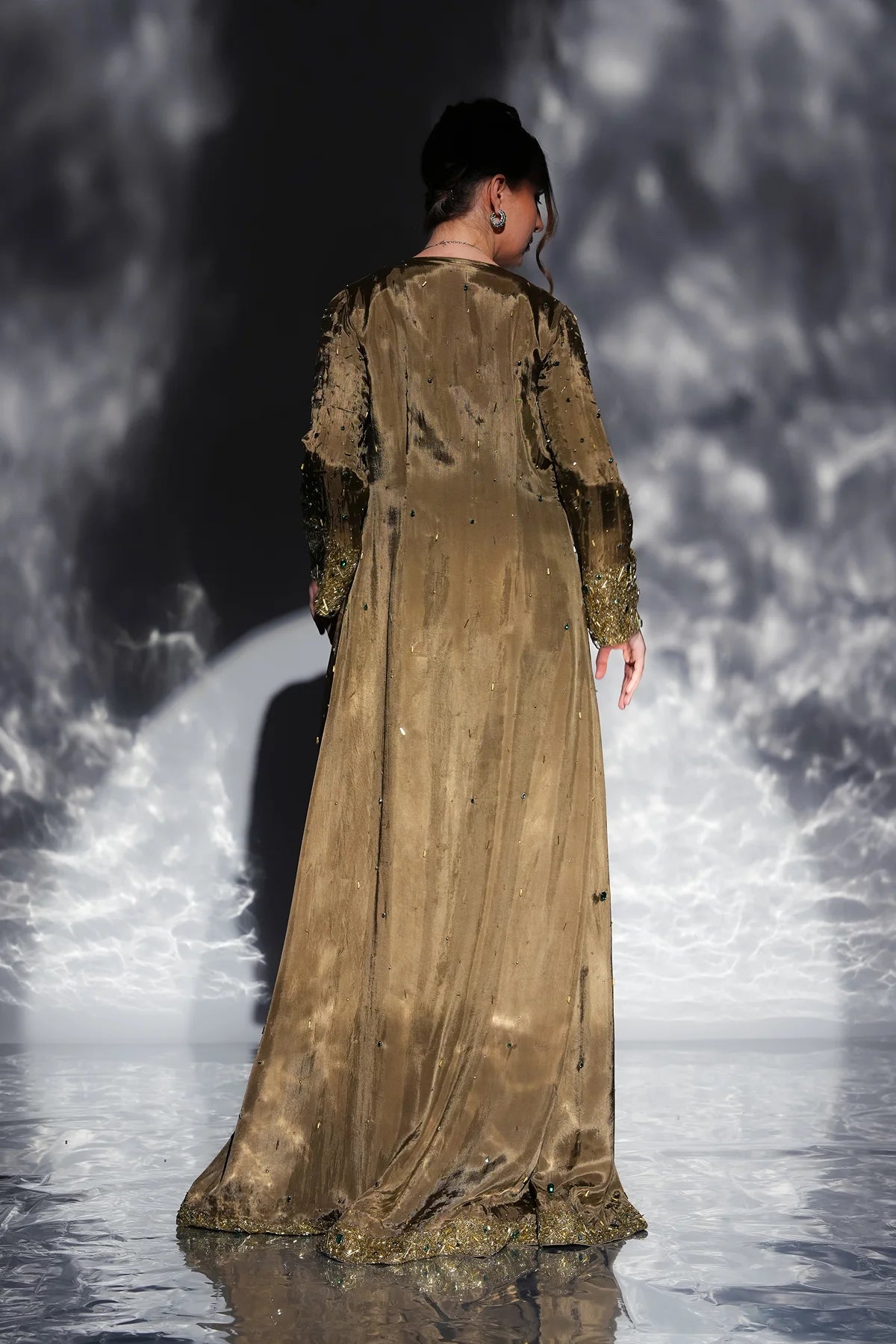 Aurora Drape skirt Jacket