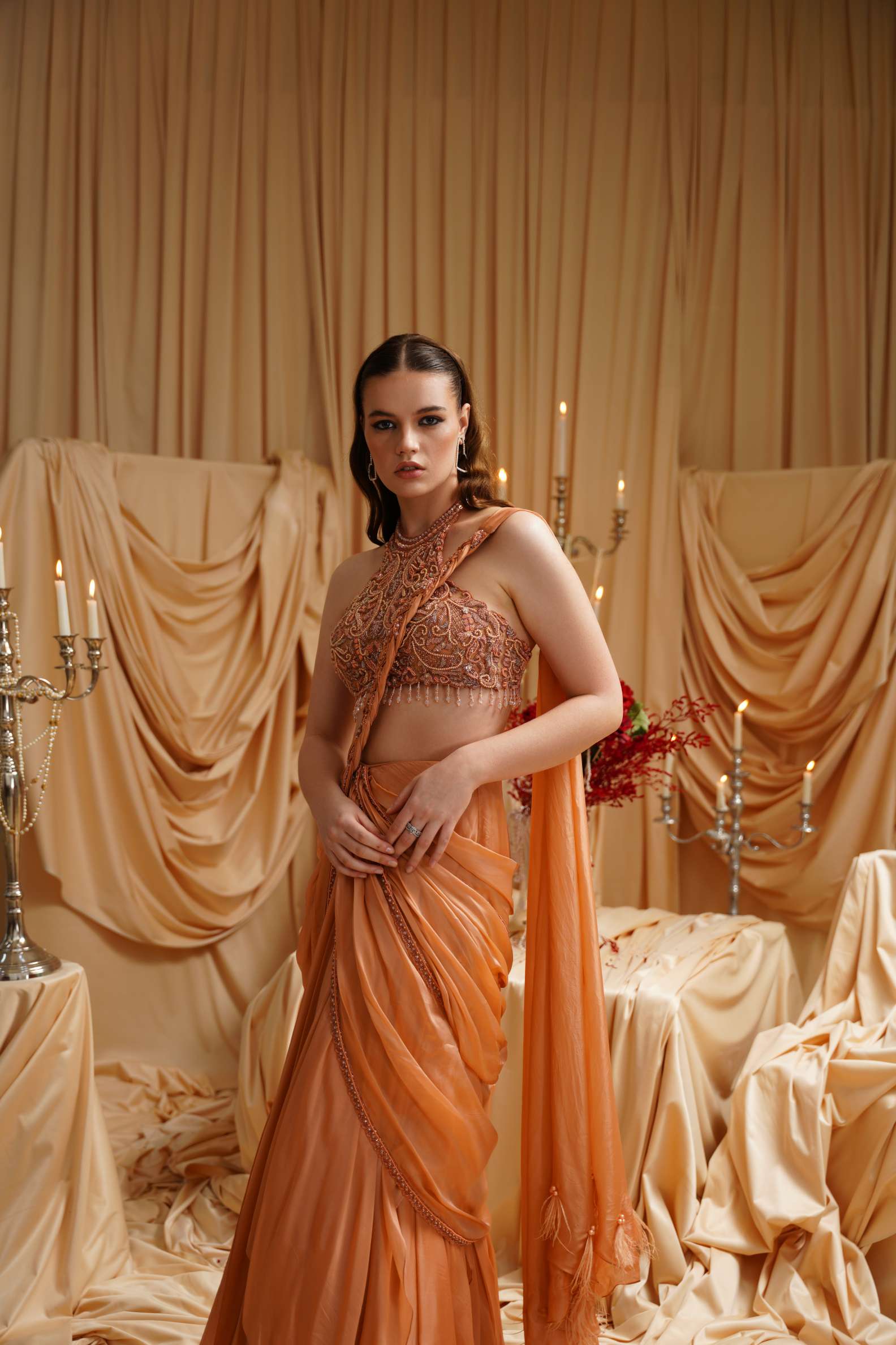 Amelia Drape Saree