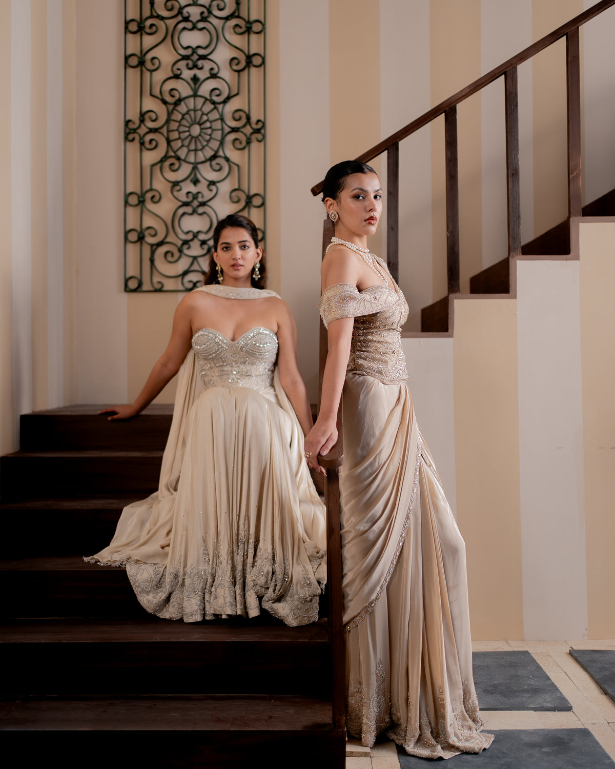 Twilight Champagne Reverie Gown