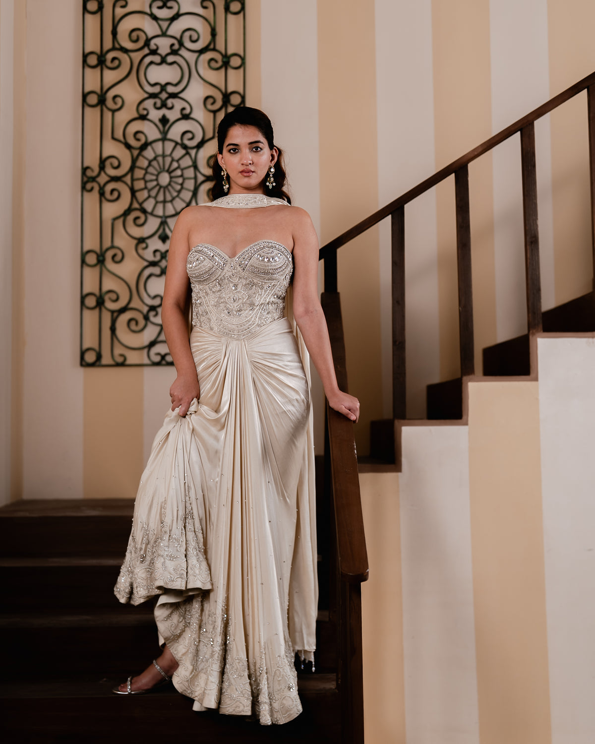 Twilight Champagne Reverie Gown
