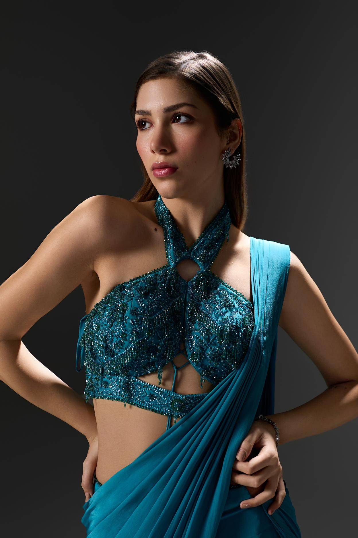 Georgia Drape saree
