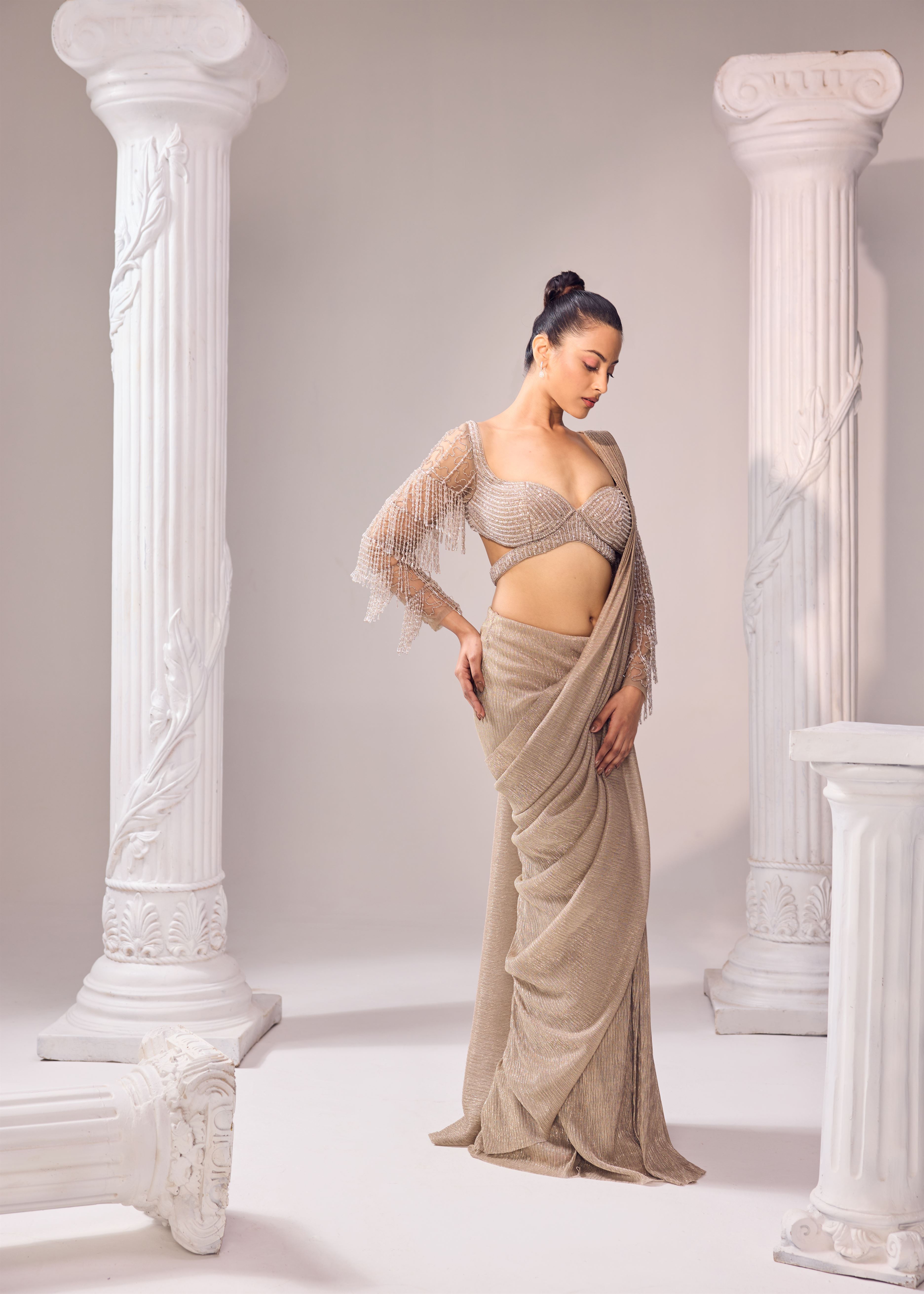 Radhika Bangia in Glits Saree