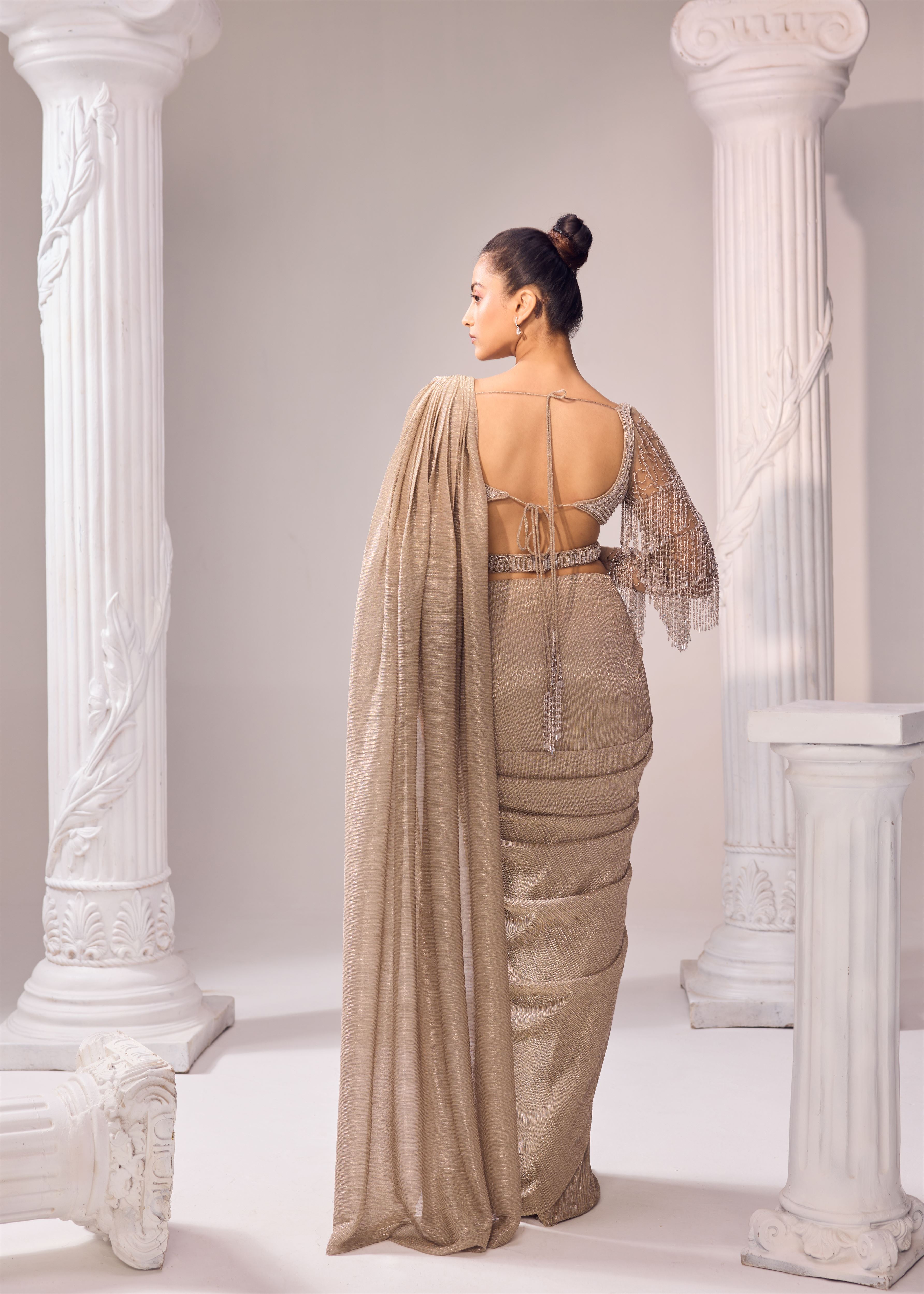 Radhika Bangia in Glits Saree