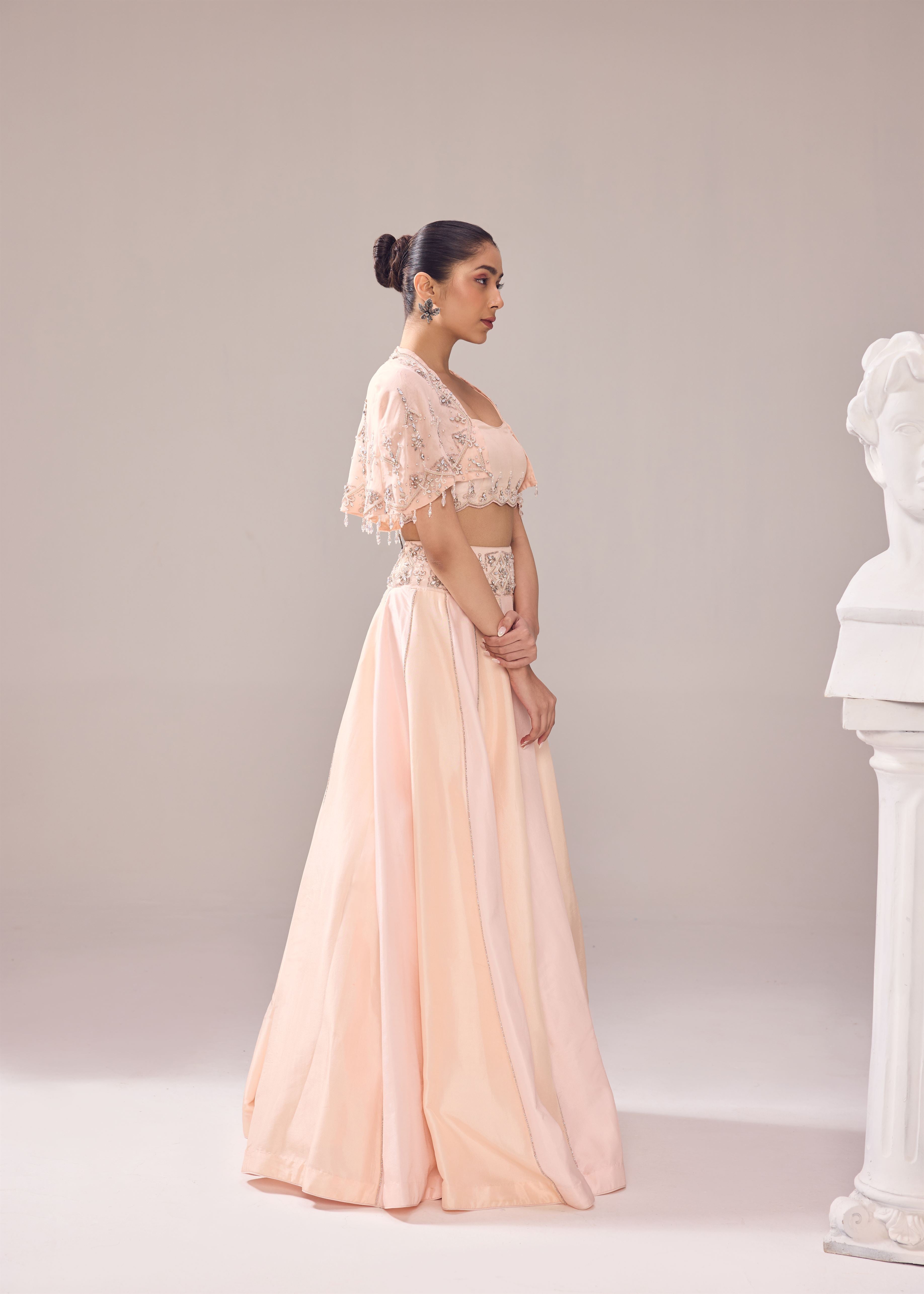 Margaret Cape Lehenga set