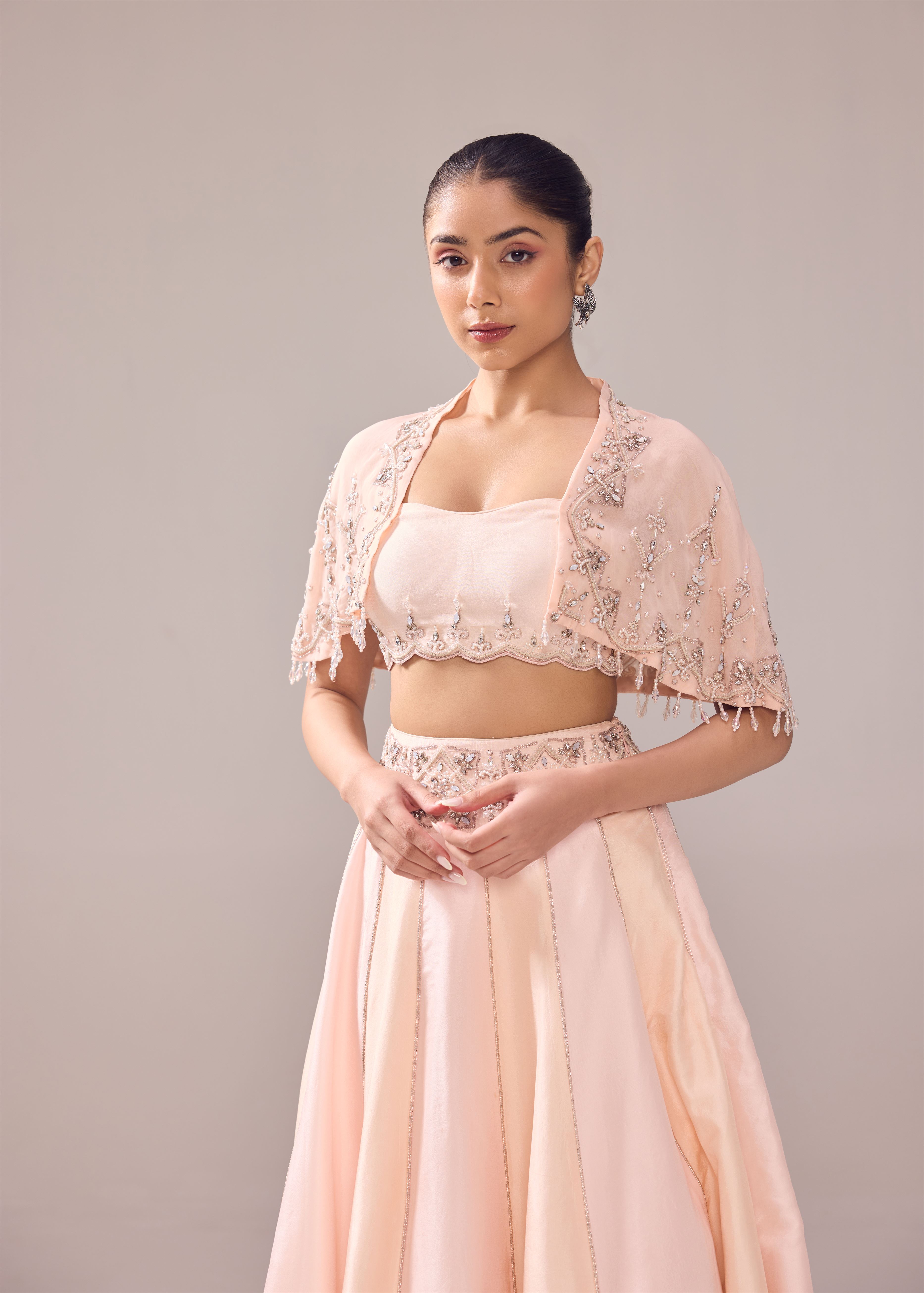 Margaret Cape Lehenga set