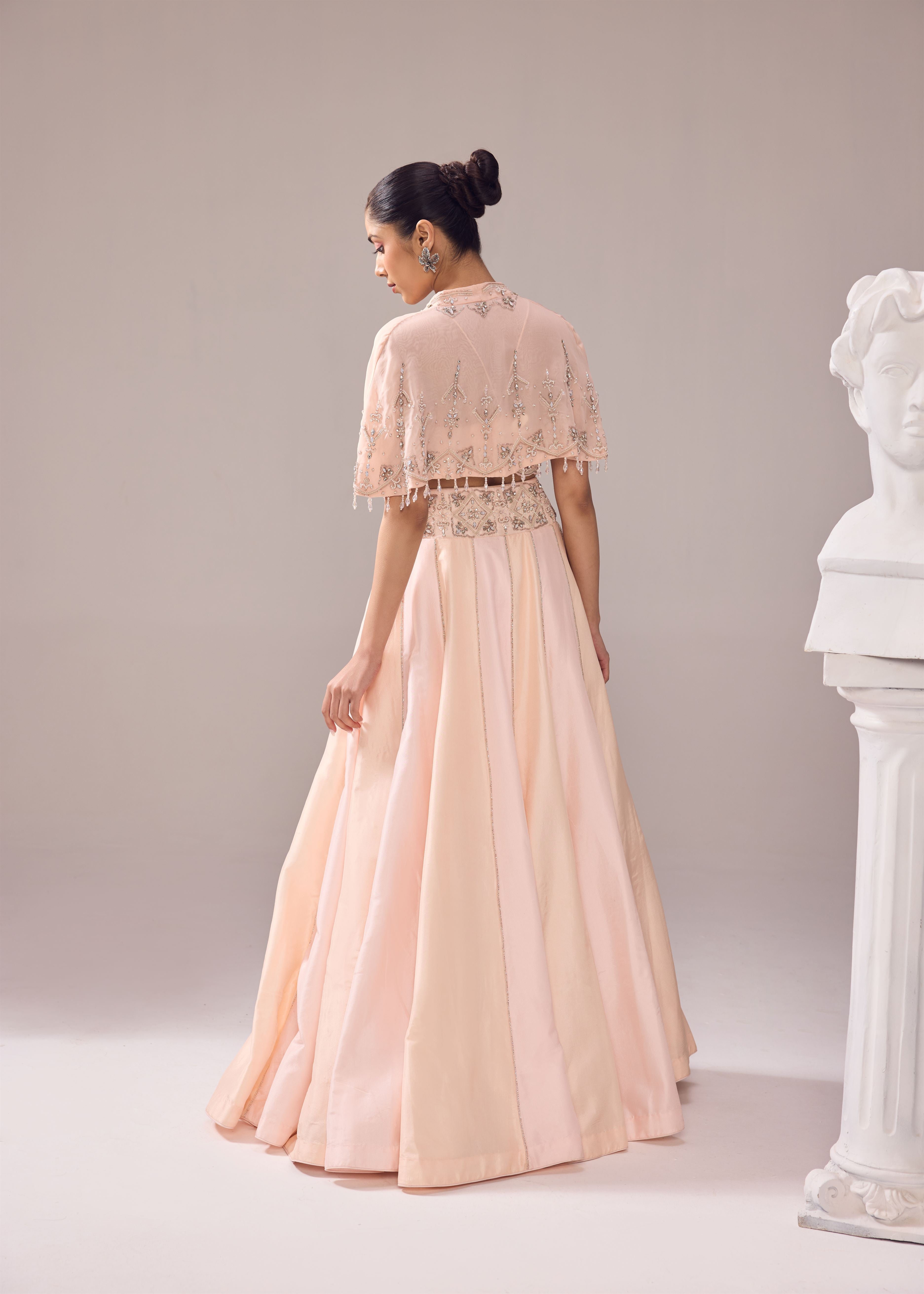 Margaret Cape Lehenga set