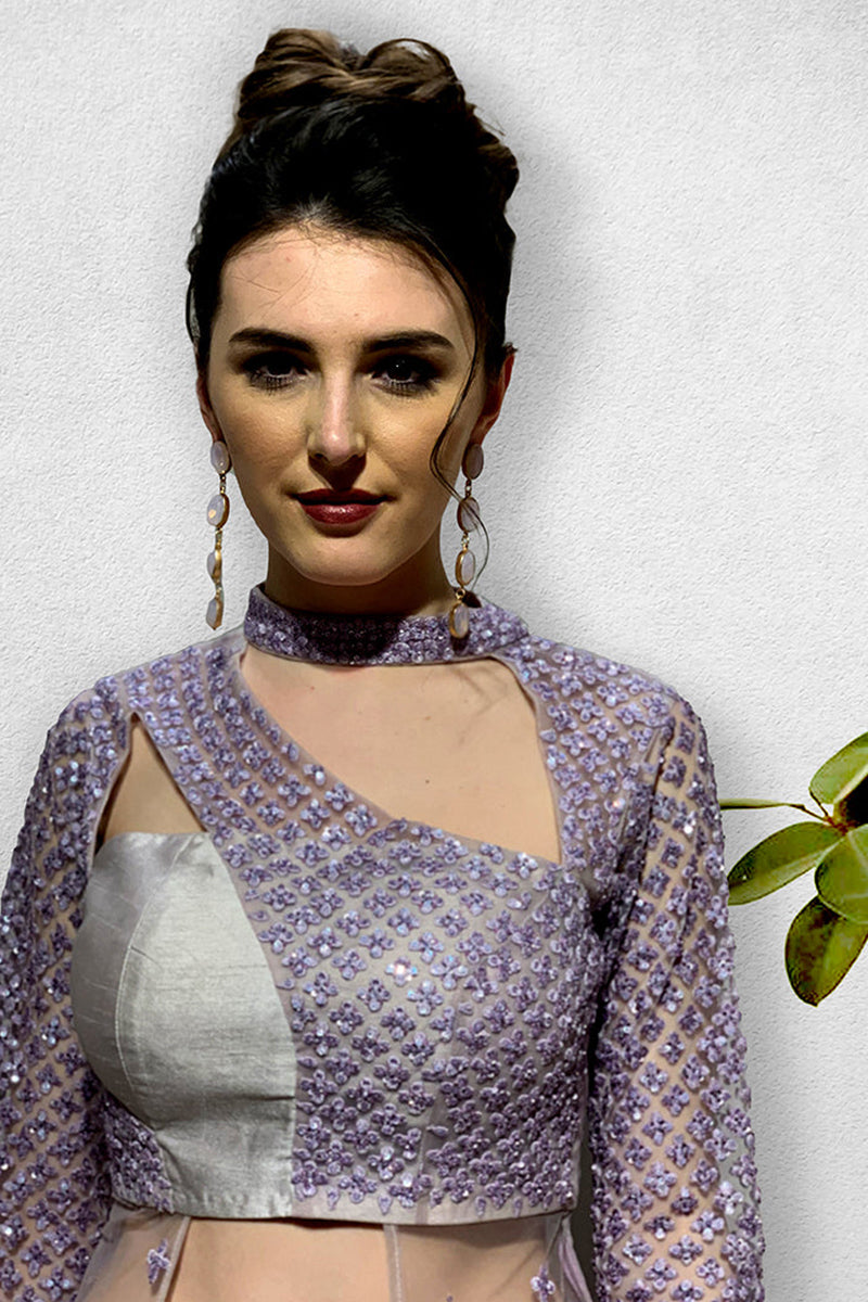 Cape Blouse and Lehanga