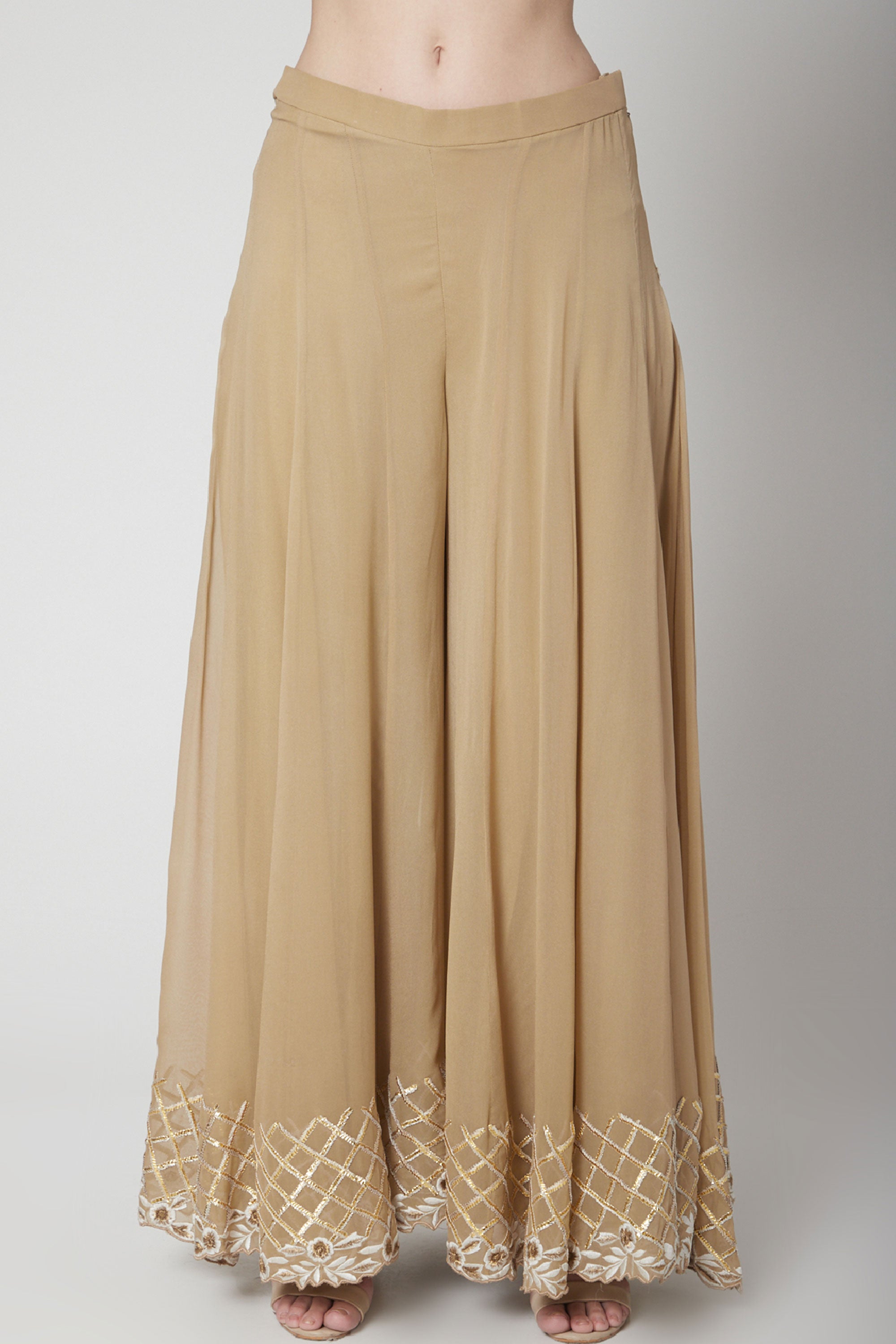 Nude Sharara Suit