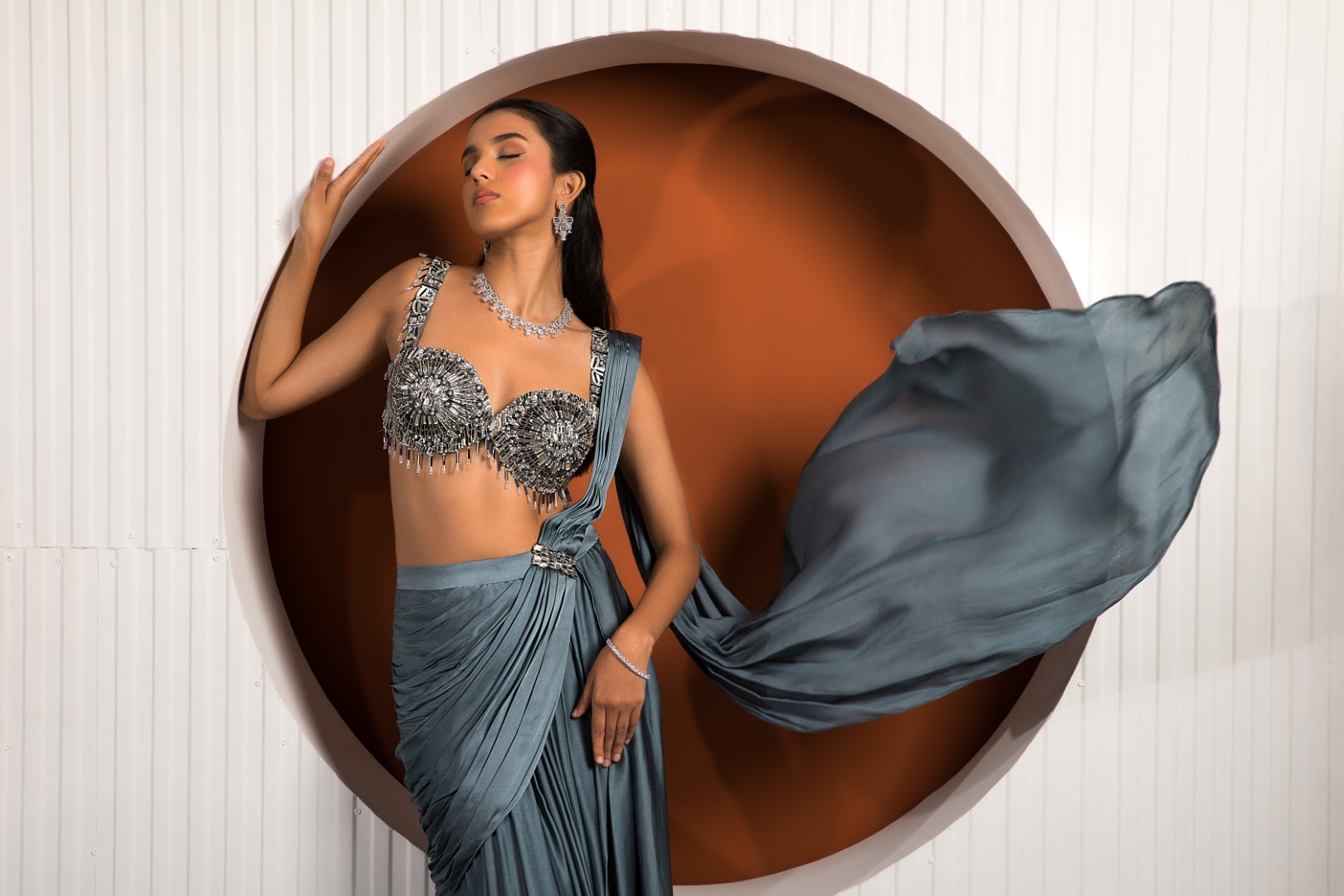 Jade Saree