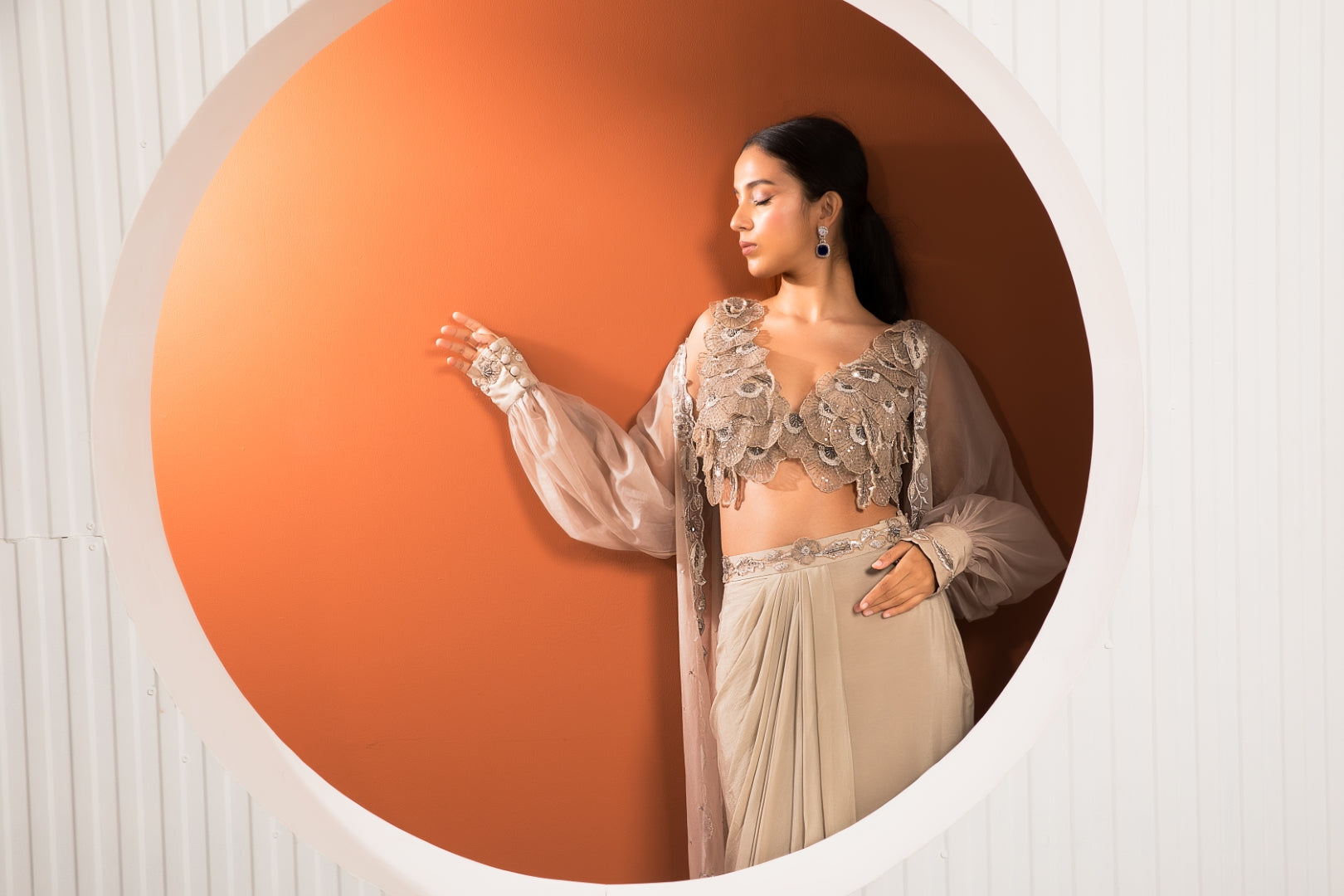 Pallavi Singh in Pansies Set