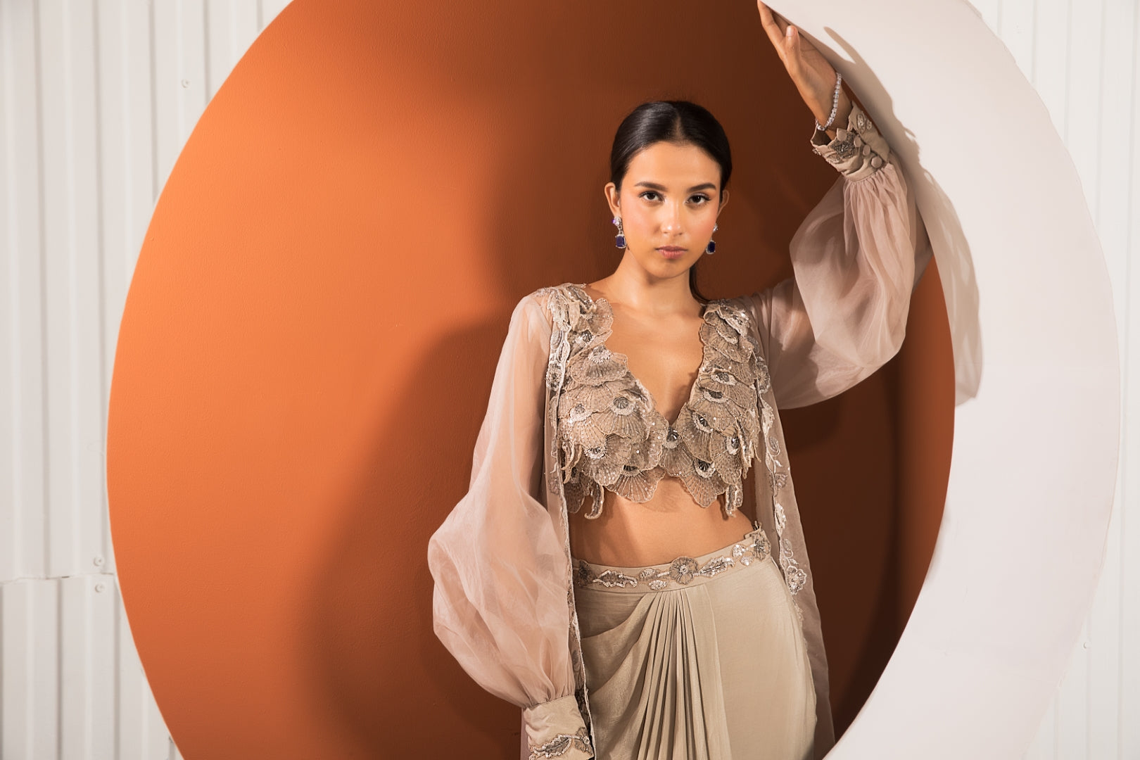 Pallavi Singh in Pansies Set