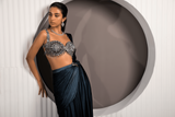 Orvana Ghai  In Jade Saree