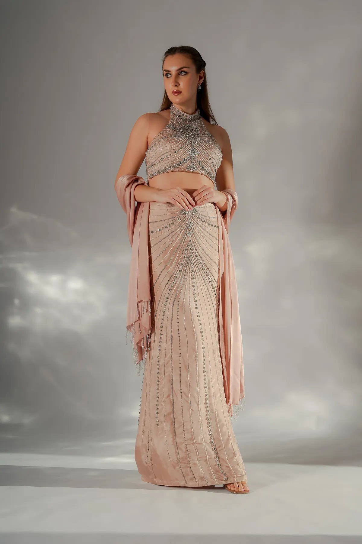 Silver whisper co-ord set