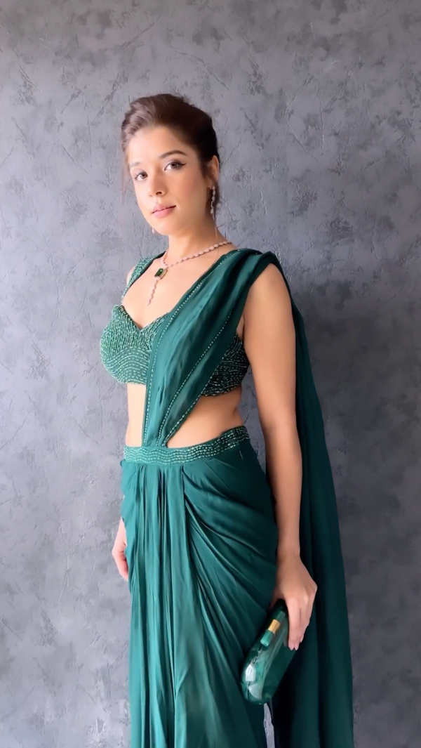 Sukhmani Gambhir in Jade's Celia saree