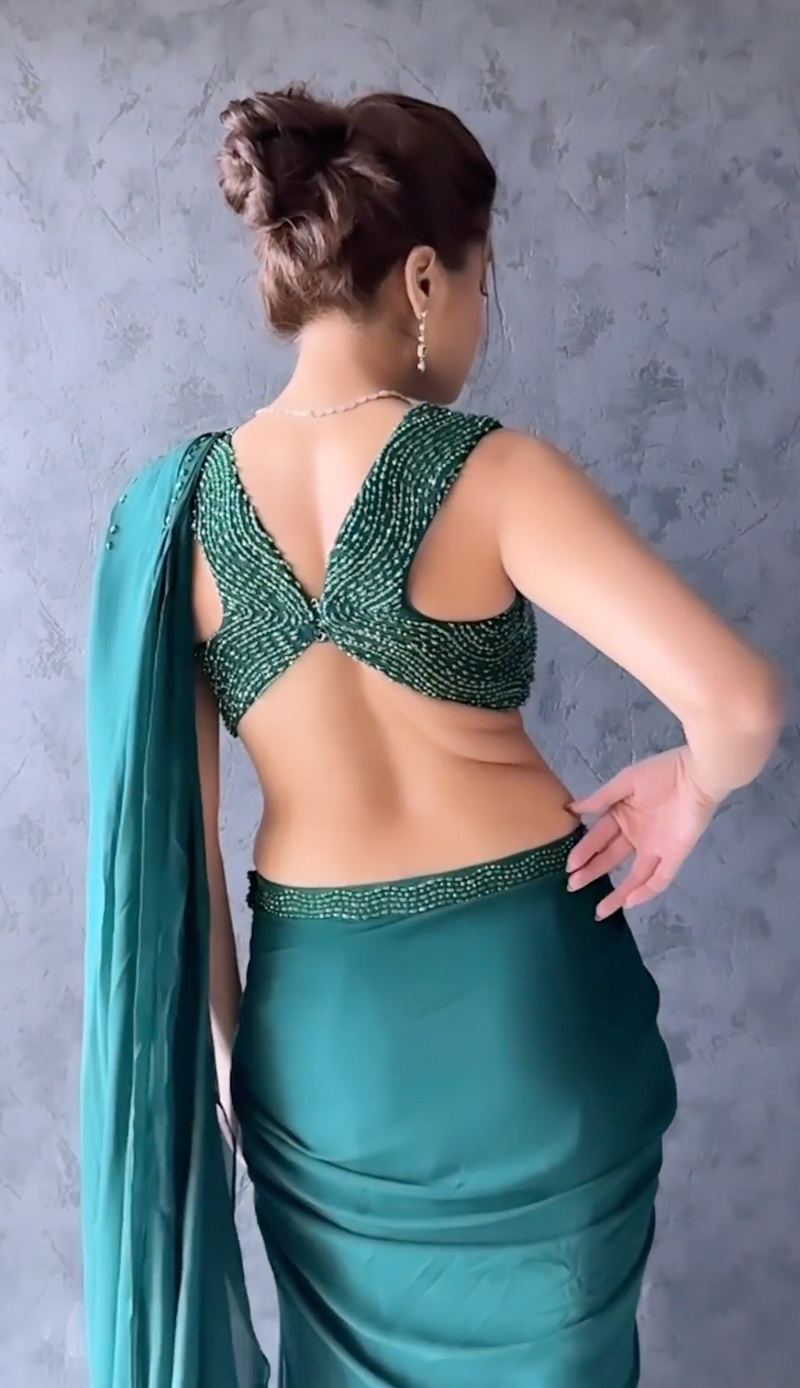 Sukhmani Gambhir in Jade's Celia saree