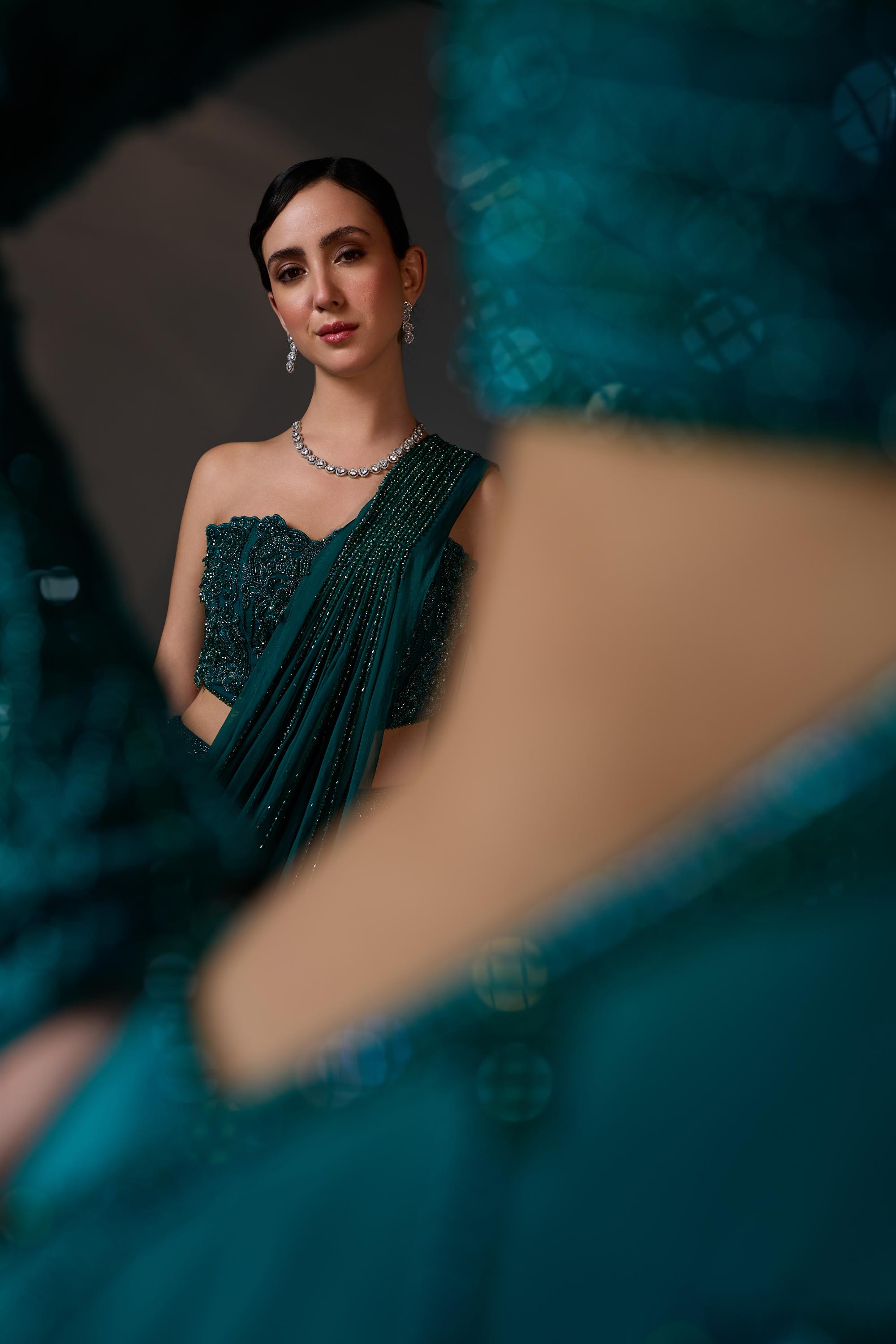 Nora Corset Sharara set