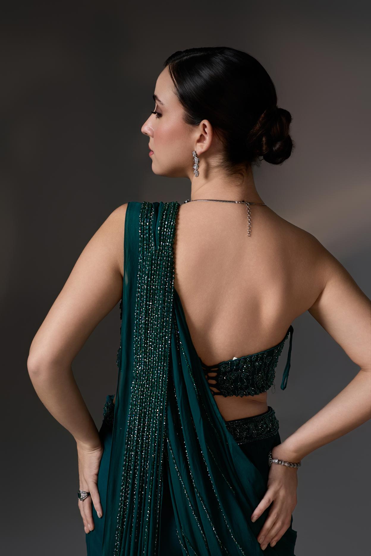 Nora Corset Sharara set