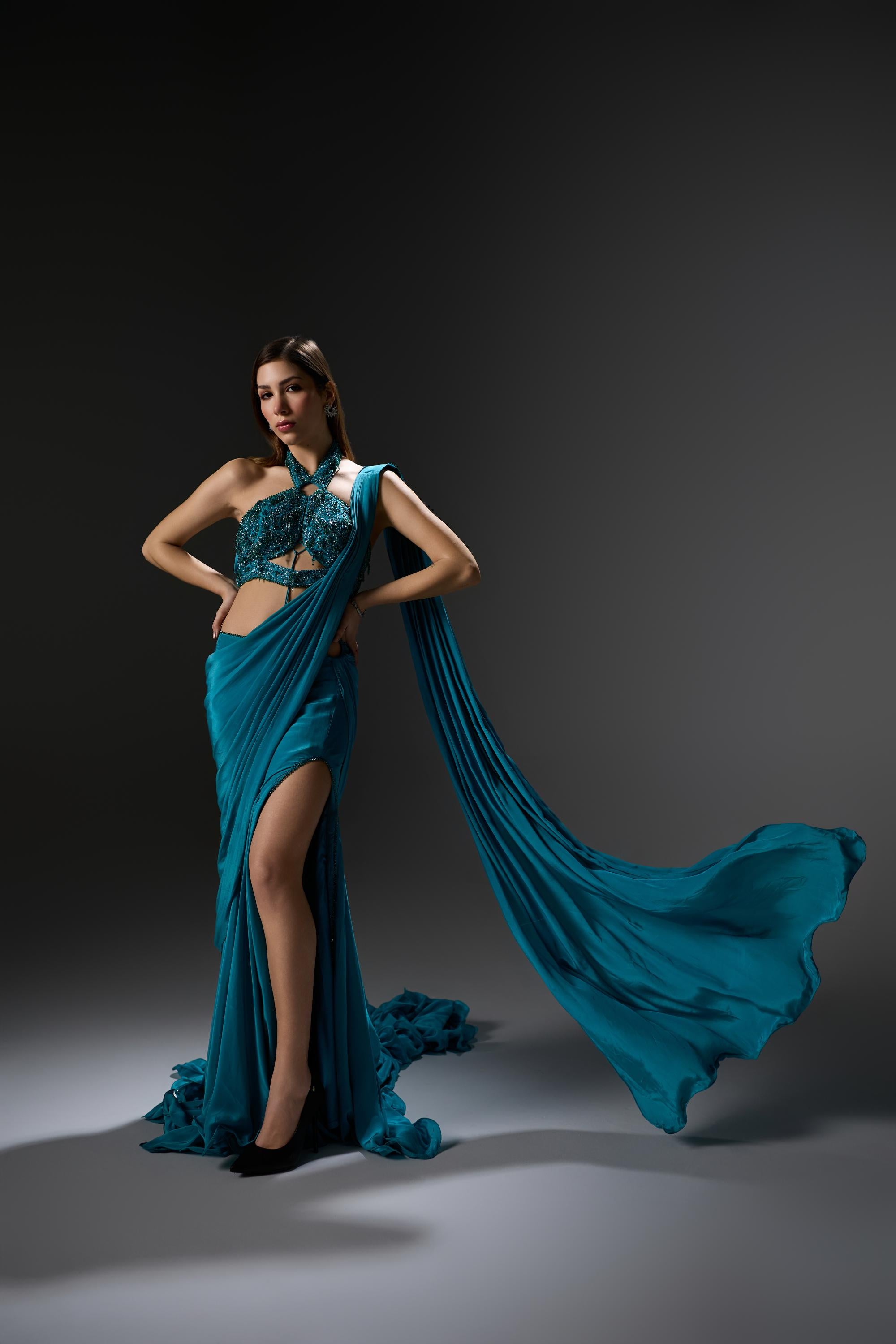 Georgia Drape saree