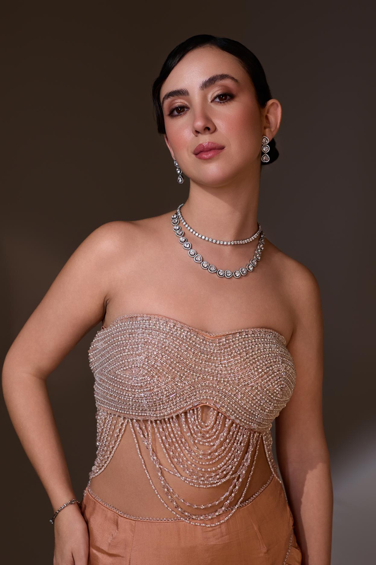 Qulara Drape Lahenga