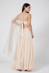 Pastel Peach Gown