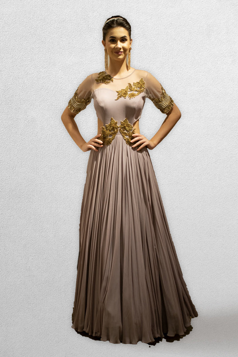 Mauve Gown
