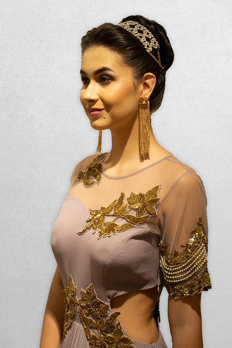 Mauve Gown